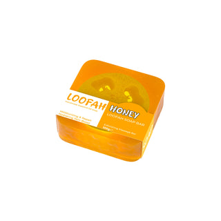 6 x Honey Loofah Soap Slices