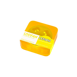 6 x Lemon Loofah Soap Slices